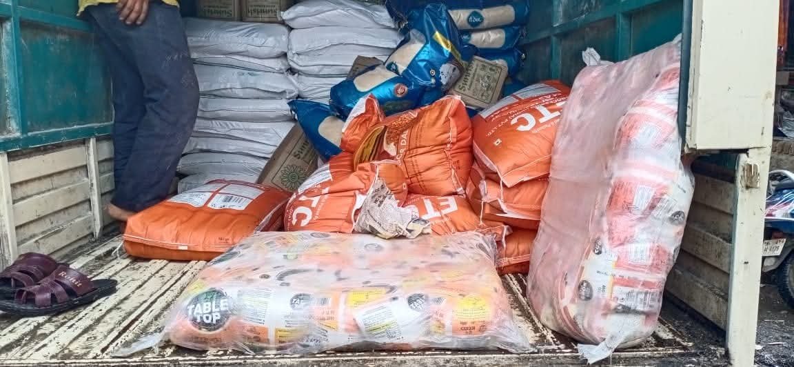 Ration Stock Arrival